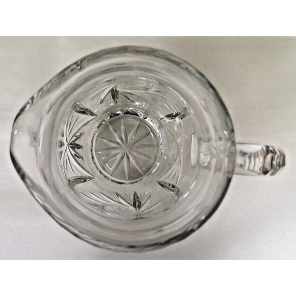 Glass Crystal Pinwheel Pitcher - 7" - Picture 5 of 5